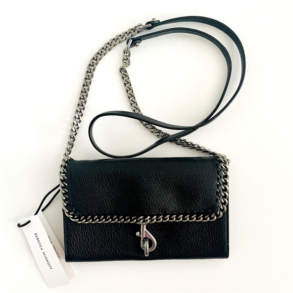 Rebecca Minkoff Edie Leather Wallet-On-Chain